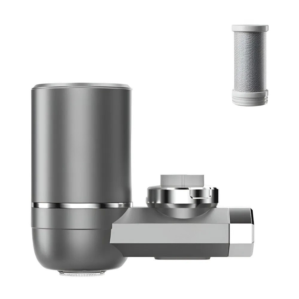 Фільтр-насадка на кран для проточної води на кухню або ванну для очищення з універсальними насадками Кам'янець-Подільський - фото 2