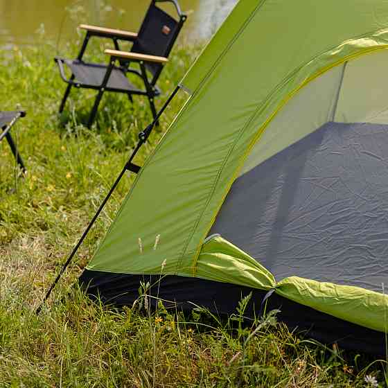 Lugi Намет кемпінговий 2 на 2 метри автоматичний для риболовлі походу туристичний LU-019M Салат Коломыя