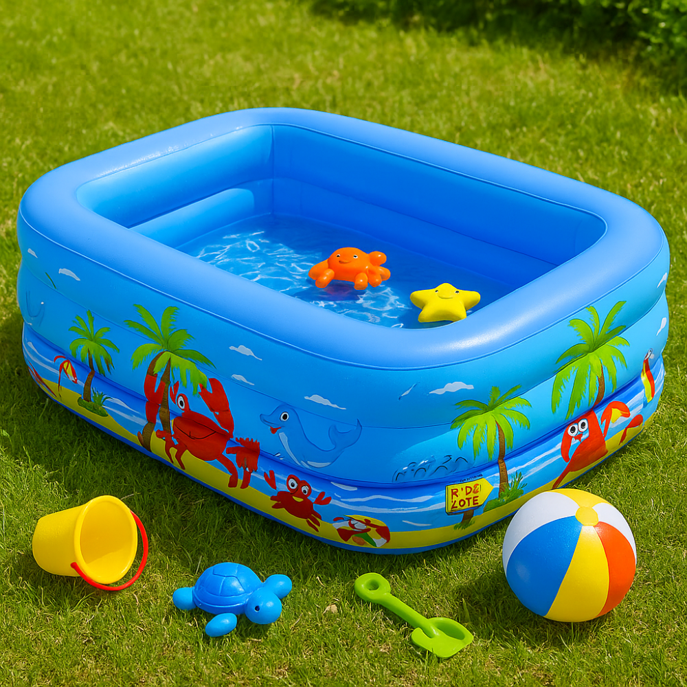 Надувний басейн 130x90x45см SBR Київ - фото 3