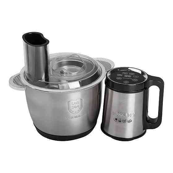 Чоппер измельчитель 600 Вт 6 лезвий с чашей на 2,5 литра мясорубка Sokany SK-06035 Киев