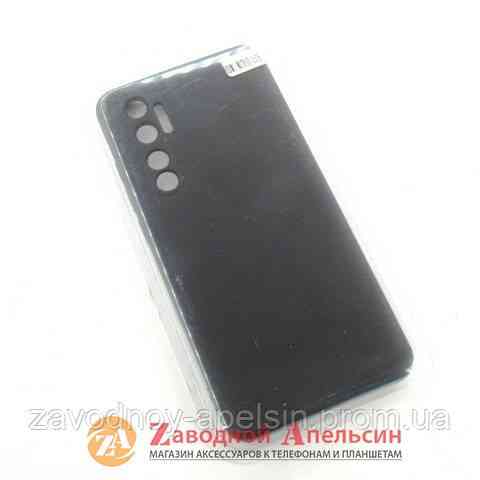 Xiaomi Mi Note 10 lite силиконовый чехол Grand black Одесса