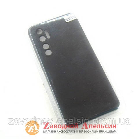 Xiaomi Mi Note 10 lite силиконовый чехол Grand black Одесса - изображение 1