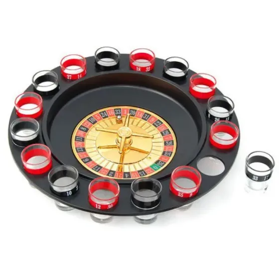 Рулетка с стопками Drinking Roulette Set i3-90 алко рулетка казино на 16 рюмок Коломия