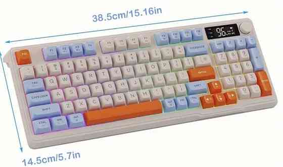 Мембранна клавиатура | клавиатура тихая | FREEWOLF | 96key Харків