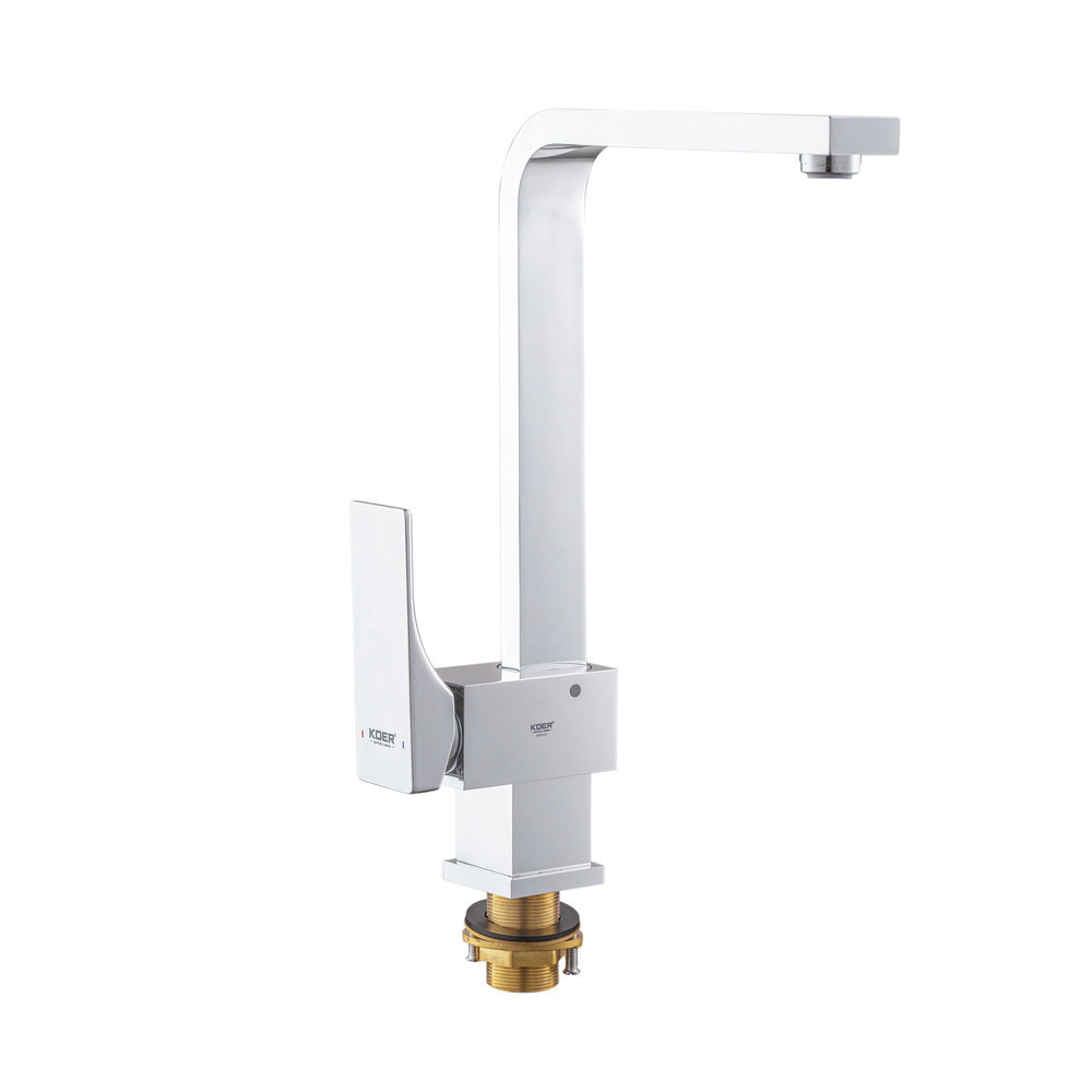 Кухонный смеситель Koer KB-70010-01 хромированный (KR3488) Харьков - изображение 7