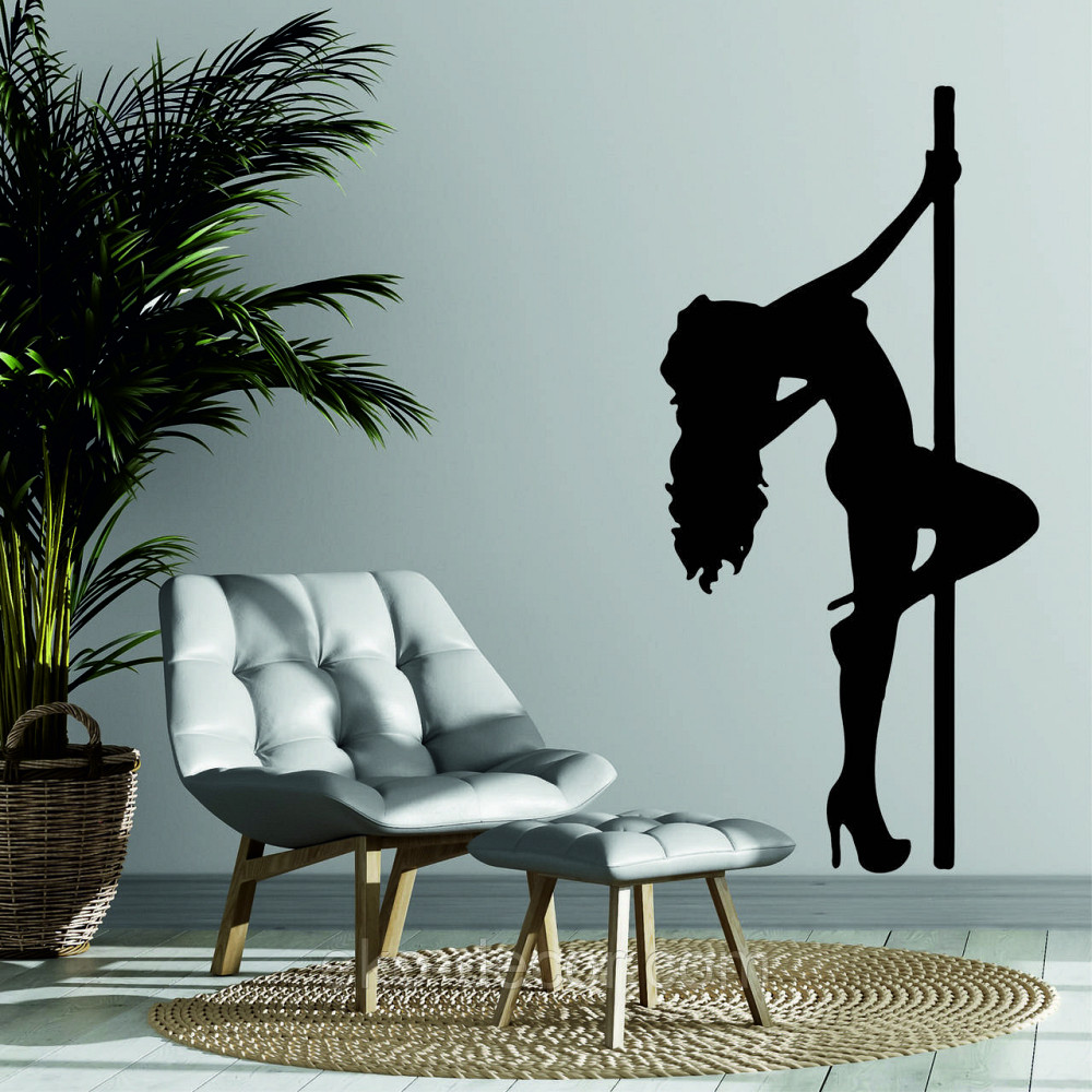 Декоративное настенное Панно «Стриптиз», Декор на стену 90*43 см, Черный Киев - изображение 3