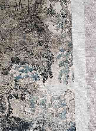 Шпалери вінілові на флізеліні AS creation Garda 1.06Х10.05 природа дерева бежеві сині Київ