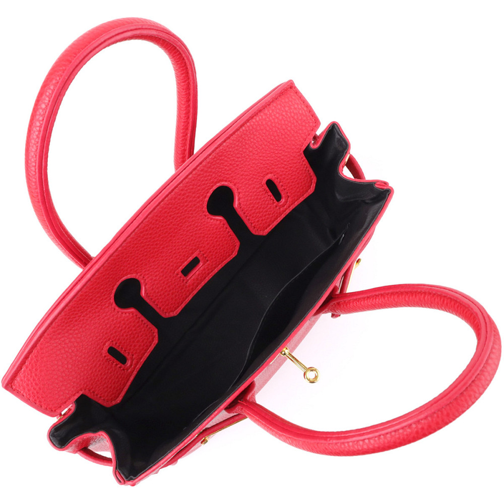 Стильна жіноча сумка з екошкіри Vintage sale_15153 Червоний Київ - фото 4