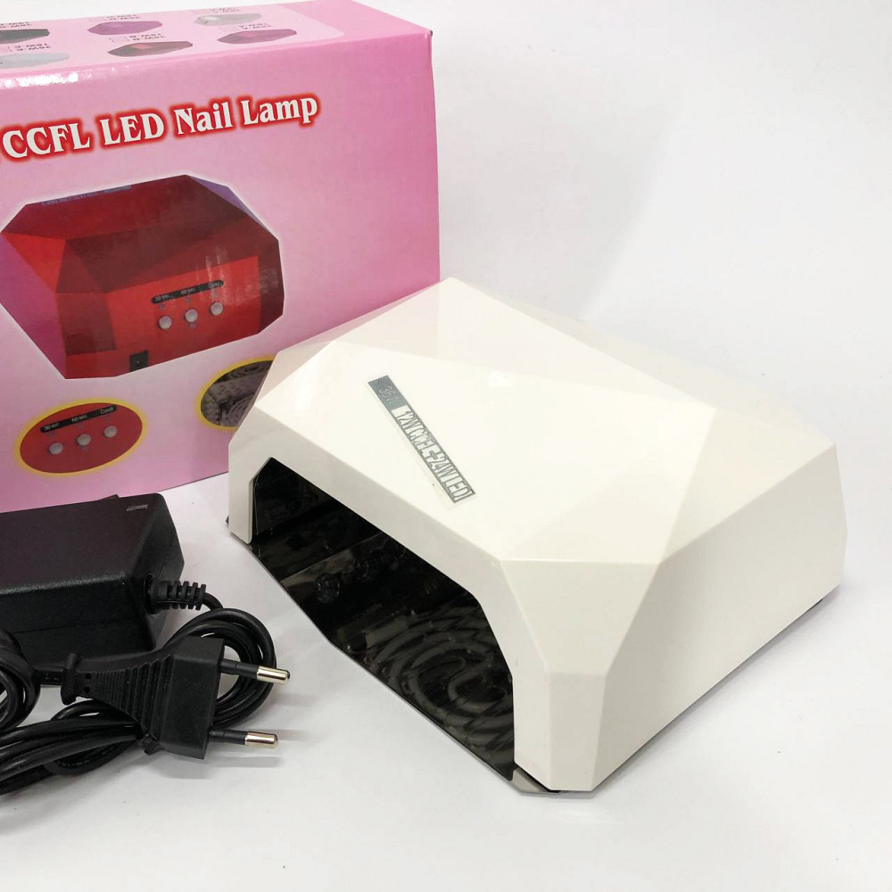 Лед лампа для гель лака UV LAMP CCF+LED, Сушилка обычного ногтей, Профессиональная сушка для гель лака YC-29 Львов - изображение 4