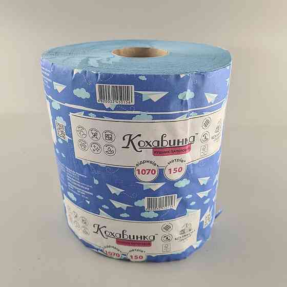 Паперовий рушник Каховинка 200*200мм 150 метрів Харків
