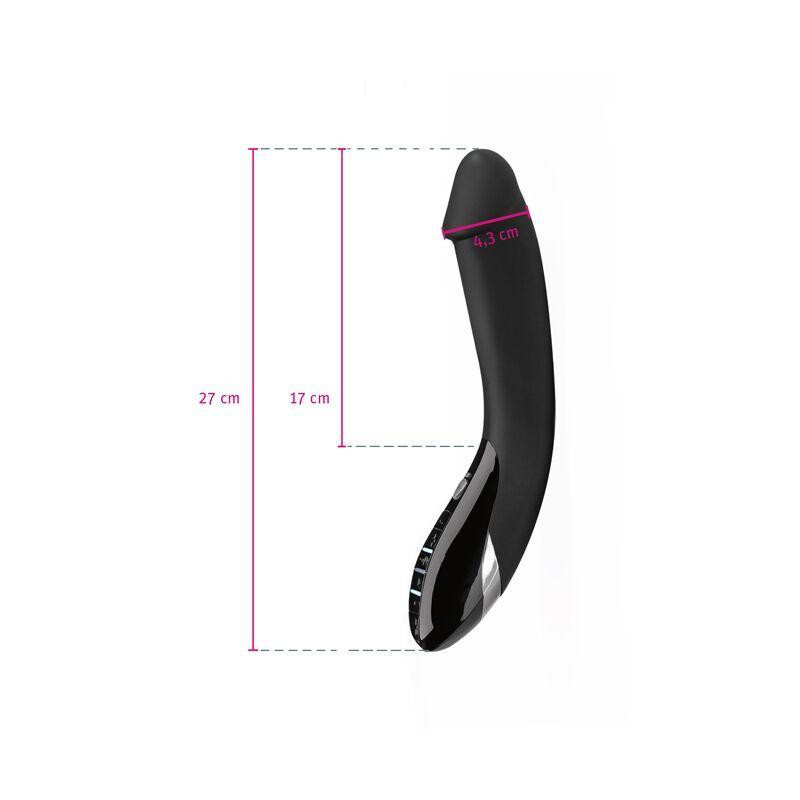 Вібратор з електростимуляцією Mystim Tickling Truman eStim Black, міостимулятор Sex Aura Київ - фото 3