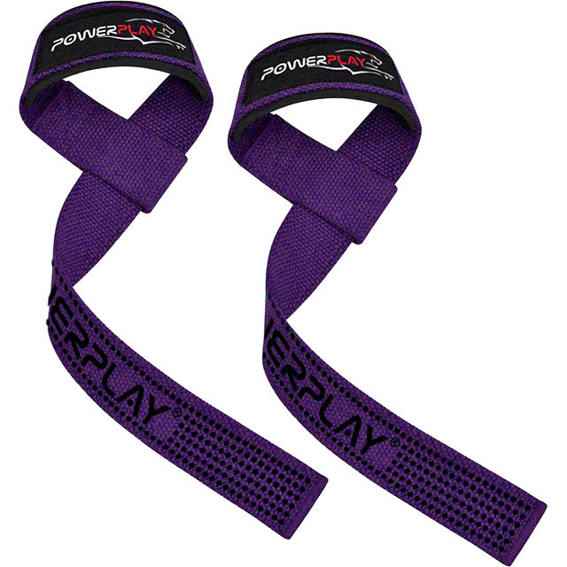 Лямки для тяги PowerPlay 7064 Lifting Gym Straps Фіолетові Кам'янське - фото 3