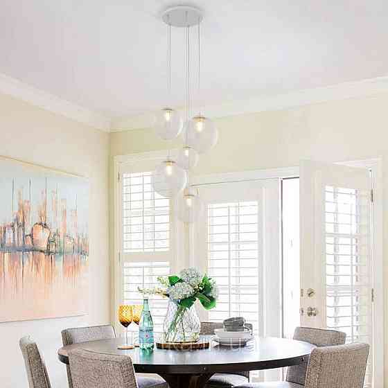 Люстра підвісна HN8413-5 на 5 плафонів Київ