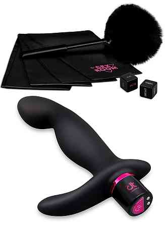 Набор для анальных игр Dream Toys Sex Room, 6 предметов, черный/розовый Sex Aura Киев
