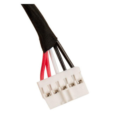 Роз&apos;єм живлення ноутбука з кабелем Lenovo для Lenovo PJ960 (прямоугольный + center pin),5-pin,20 см (A49085) Вінниця - фото 3