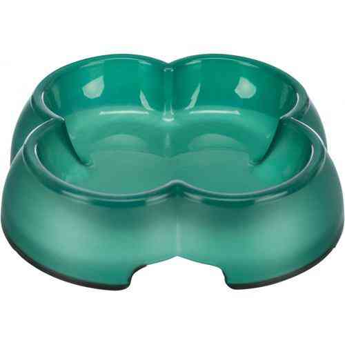 Миска Trixie для котів, прозора, гумова основа, 250 мл, d:12 см (пластик) Вінниця