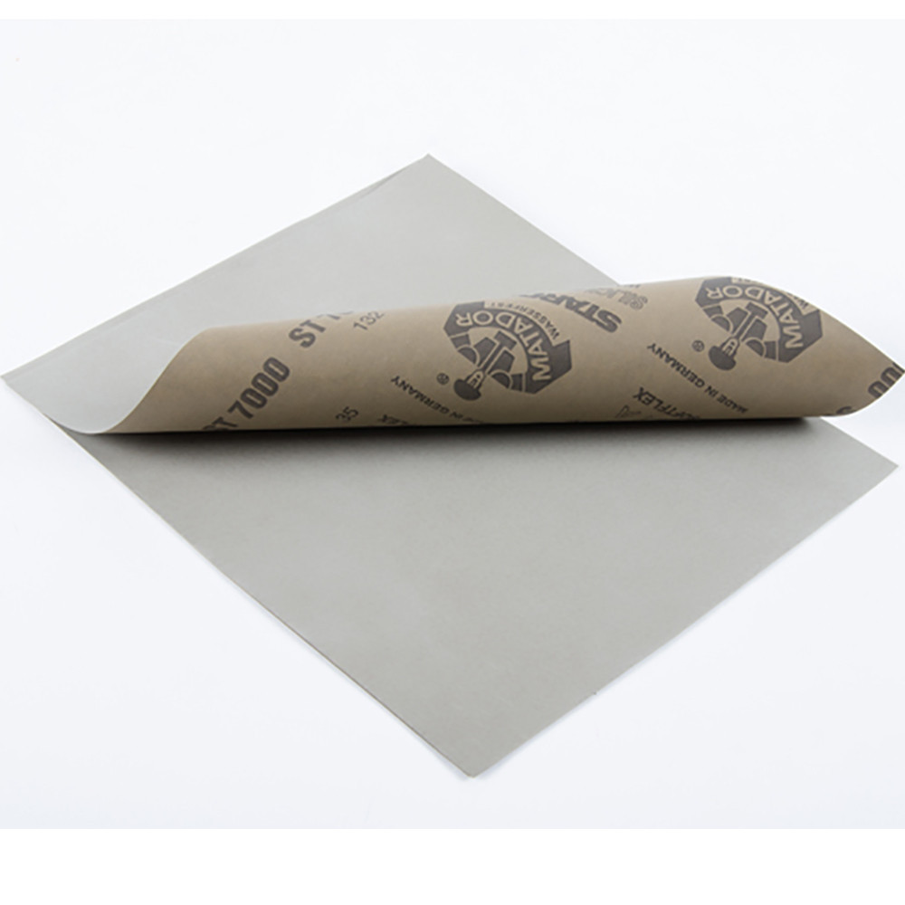 Абразивний папір водостійкий "Matador" P5000 230х280мм (ціна за уп.-50шт) коричневий APP, 40MW5000 Київ - фото 2