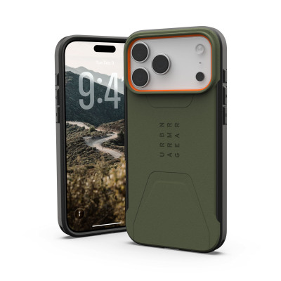 Чохол до мобільного телефона UAG iPhone 17 Pro Max Civilian MagSafe Olive/Orange (114546117297) Вінниця - фото 8