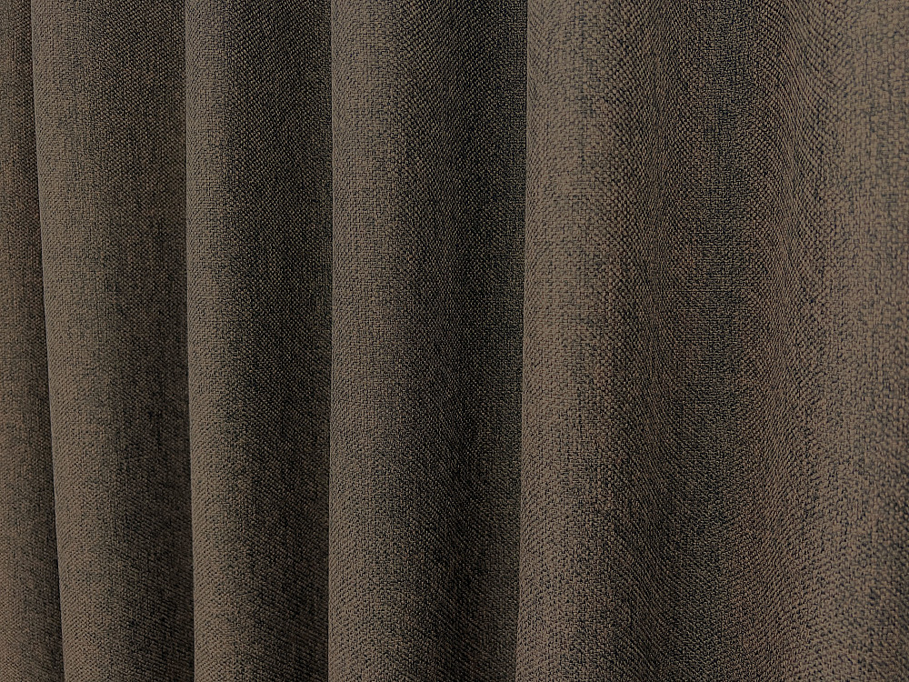 Комплект коротких штор VR-Textil Льон ELEMENTA № 1867ш Венге 130х170см 2 шт (35-0443) Київ - фото 8