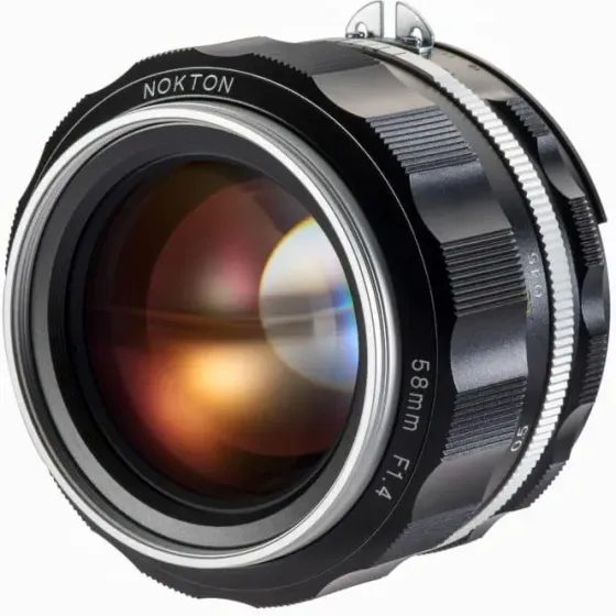 Объектив Voigtlander Nokton 58mm f/1.4 SL IIs srebrny (Nikon F) Киев