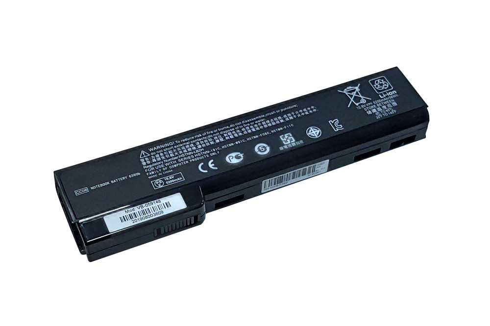 Аккумулятор для ноутбука HP HSTNN-LB2G Compaq 6560b 10.8V Black 5200mAh OEM Винница - изображение 1