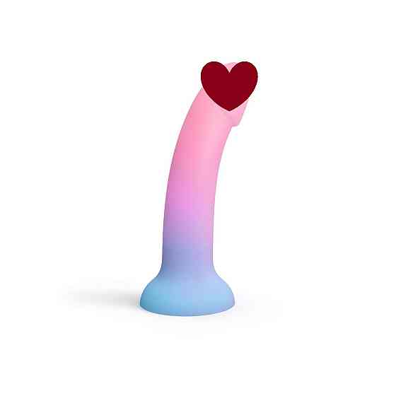 Дилдо с цветным градиентом Love To Love DILDOLLS - UTOPIA ультрамягкий Sex Aura Киев