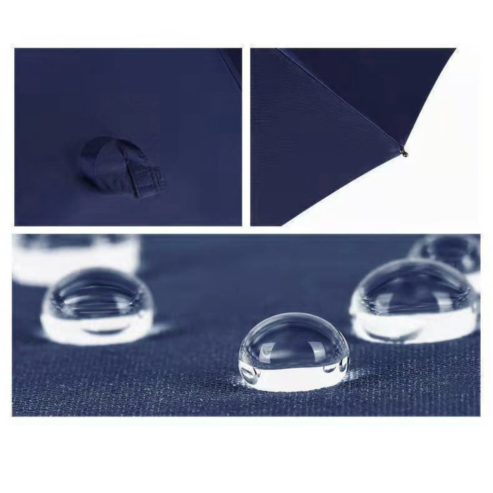 Парасолька з Led-ліхтариком на 10 спицях від дощу, сонця, діаметр 105 см, парасолька автоматична з вбудованим ліхтарем, синя Кам'янець-Подільський - фото 7