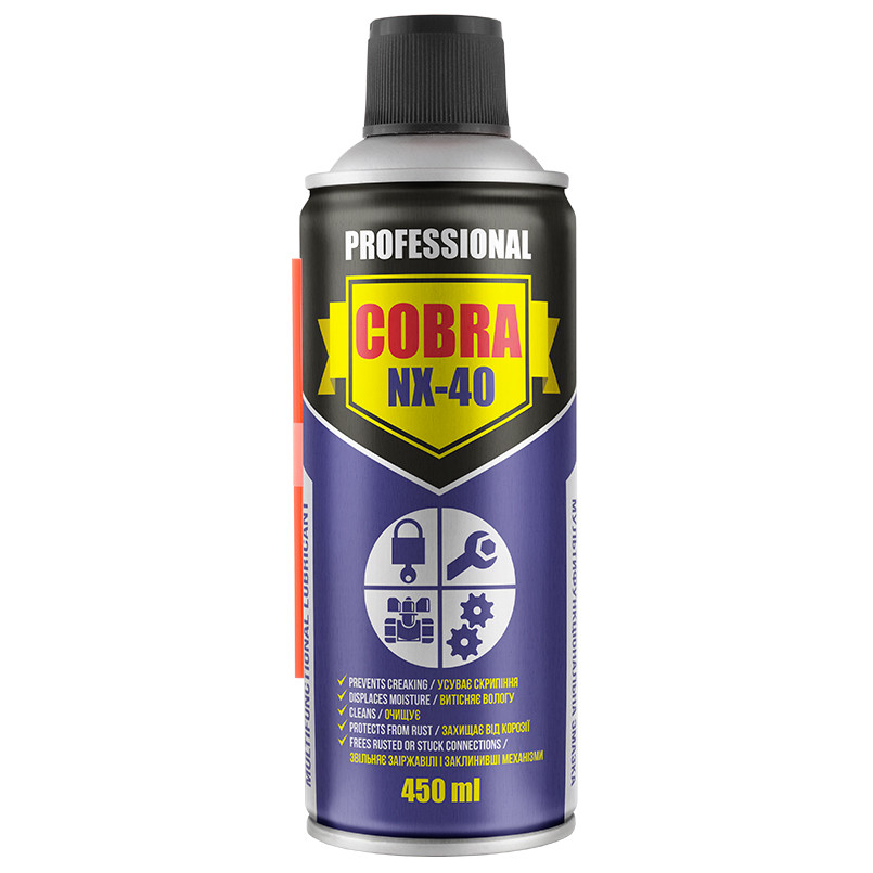 Змазка багатофункціональна Nowax NX-40 Multifunctional Lubricant Cobra 450мл Львів - фото 1
