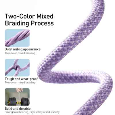 Дата кабель USB-C to Lightning 2.0m 20W purple Baseus (CALD000105) Вінниця