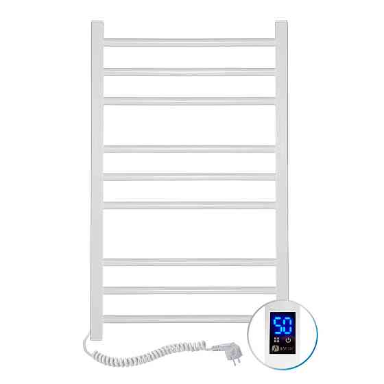 Полотенцесушитель электрический NAVIN Классик Квадро 500х800 Sensor (белый), таймер 12-116153-5080 Киев