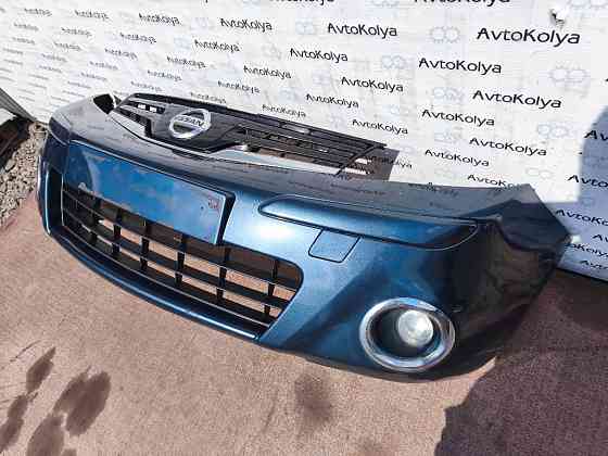 Бампер передній в зборі с туманками Nissan Note E11 2008-2012 (62022BH10H) Ковель