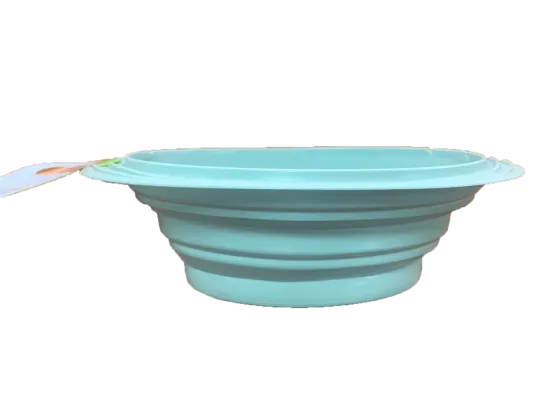 Силиконовая миска Squeeze Oval Big складная миска походная для собак/кошек 1000 мл/17 см Киев