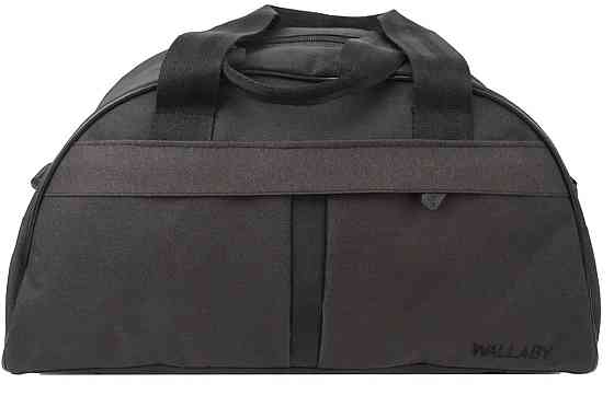 Сумка дорожная Wallaby 213 25х43 черная Киев
