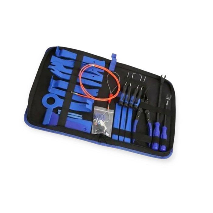 Знімач оббивки салону та магнітол 42шт KBGlobal (чохол) Мукачево - фото 1