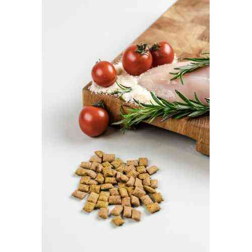 Хрумкі ласощі Savory Snack Подушечки для вибагливих котів, з куркою та сиром, 60 г Київ
