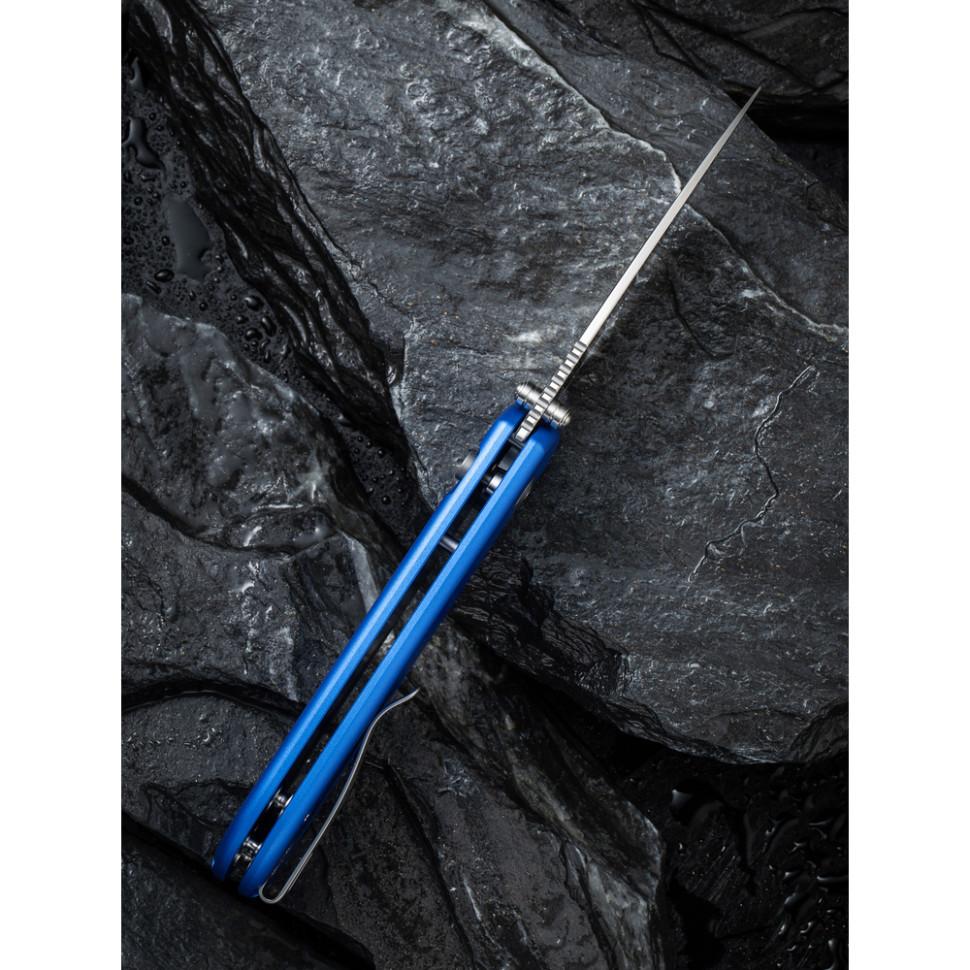 Ніж складаний кишеньковий Civivi Qubit, (7.6 см) 14C28N / Aluminum синій Киев - изображение 16