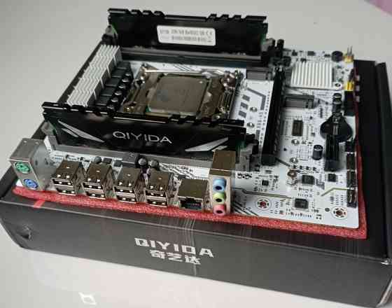 Потужний ігровий комплект Qiyida X99-H5 + Xeon 2680v3 + ddr4 16Gb Харків