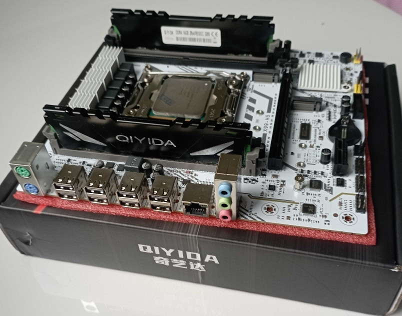 Потужний ігровий комплект Qiyida X99-H5 + Xeon 2680v3 + ddr4 16Gb Харків - фото 6