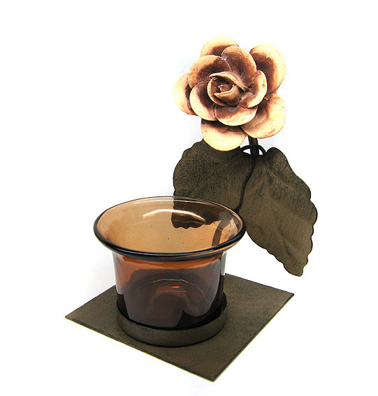 Подсвечник на стол декоративный Роза Киев - изображение 1