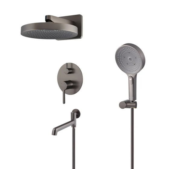 Вбудована душова система Koer KB-66029-07 3 функції (Колір графіт) (KR5954) ( 25982 ) Харків