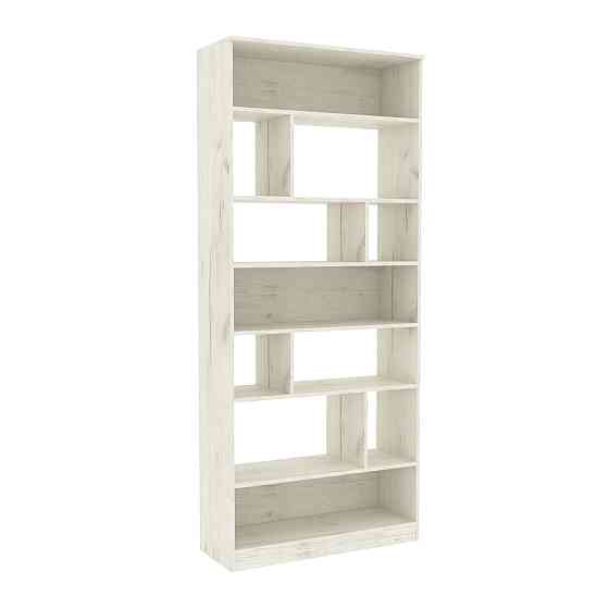 Стеллаж ОС-7, Дуб Крафт Білий, 900/350/2100 Львов