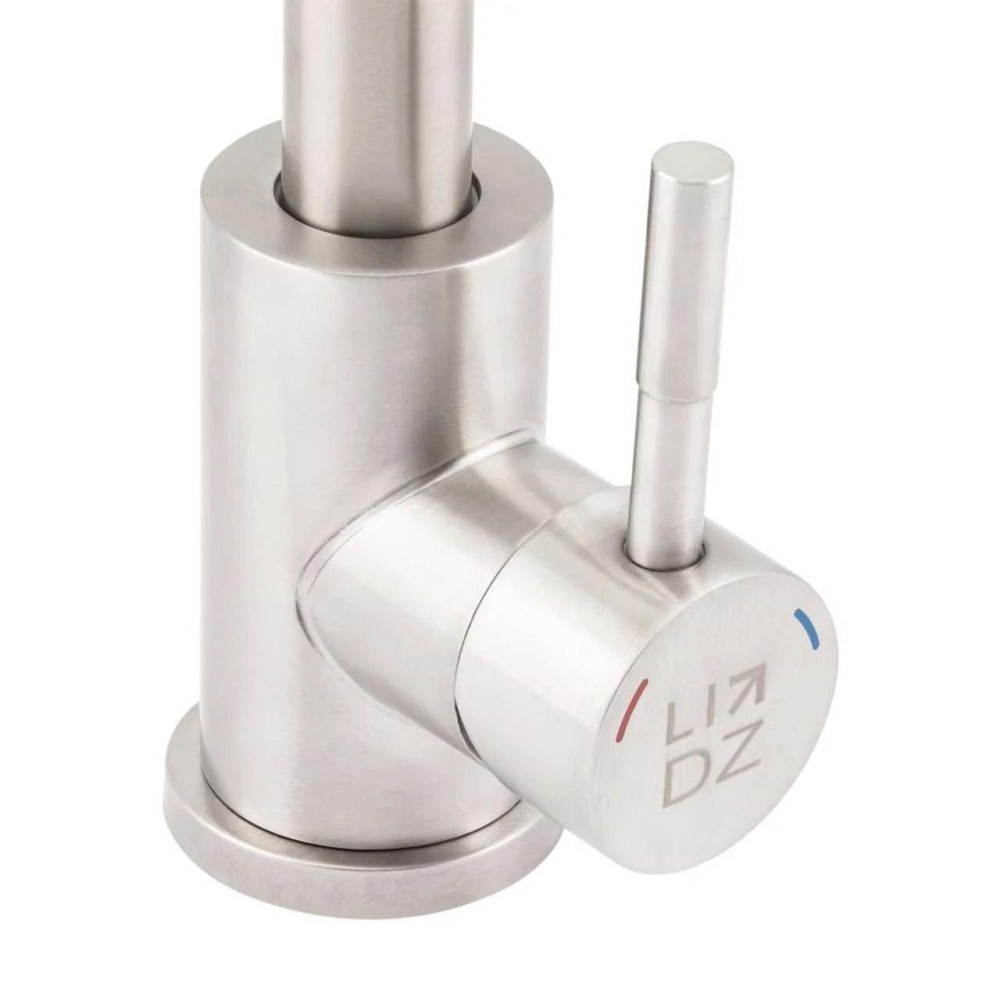 Змішувач для кухні Lidz Aria 015F2 (k35) LDARI015F2NKS34942 Nickel Київ - фото 9