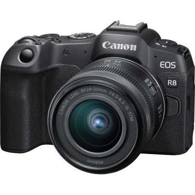 Цифровой фотоаппарат Canon EOS R8 + RF 24-50mm f/4.5-6.3 IS STM (5803C016) Винница - изображение 1
