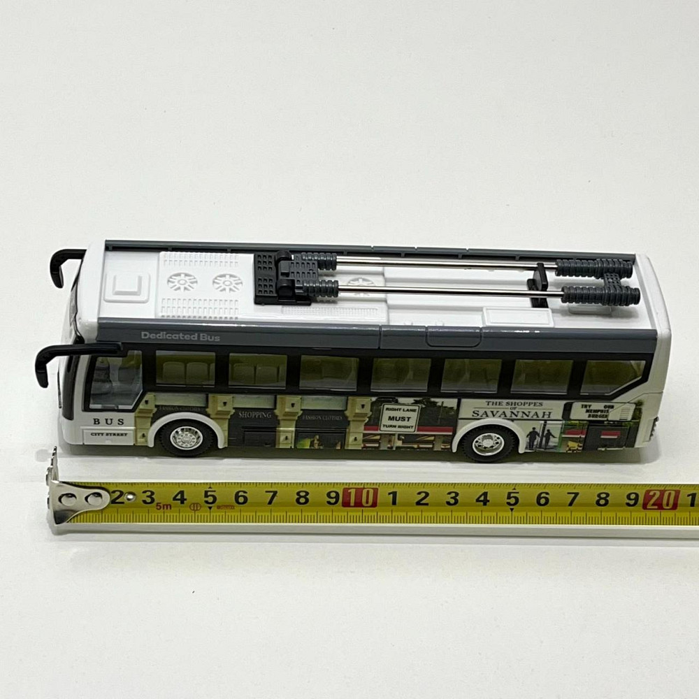 Тролейбус на радіокеруванні 21 см Білий (JC-043A) Чернигов - изображение 8