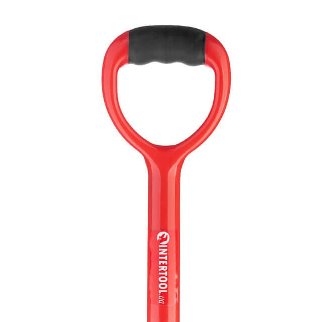 Лопата штикова, ручка з фібергласу, 217×290×1050 мм INTERTOOL FT-2013 Київ - фото 7