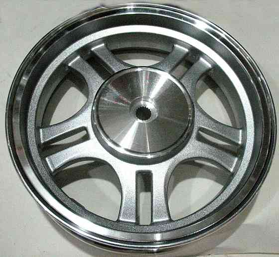 Диск колеса 3,00 * 12 (зад, барабан) (легкосплавний, 19 шліц) Мукачево