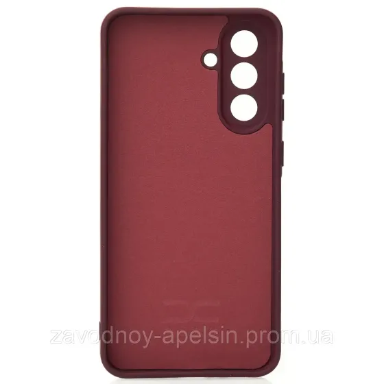 Samsung A36 A365 A366 Чехол силиконовый Защита камеры (бордовий) Одесса