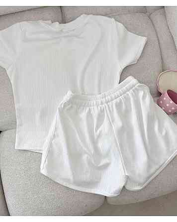 Жіноча домашня стильна піжама якісний рубчик Одеса