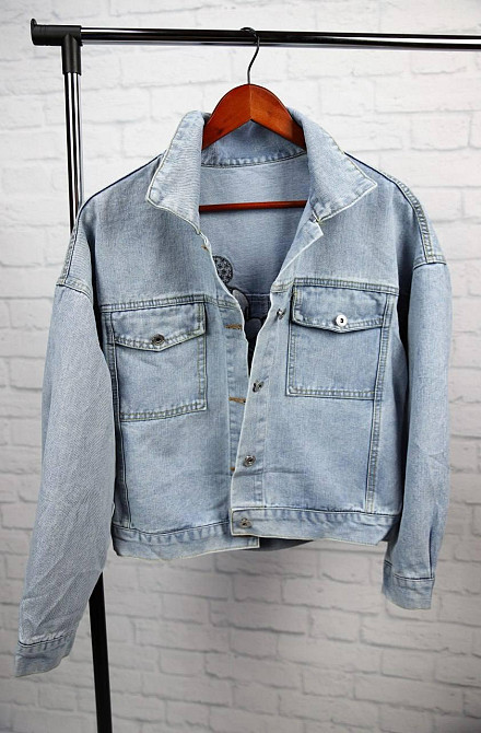 Джинсовая куртка женская микки р 42-48 Харьков - изображение 4