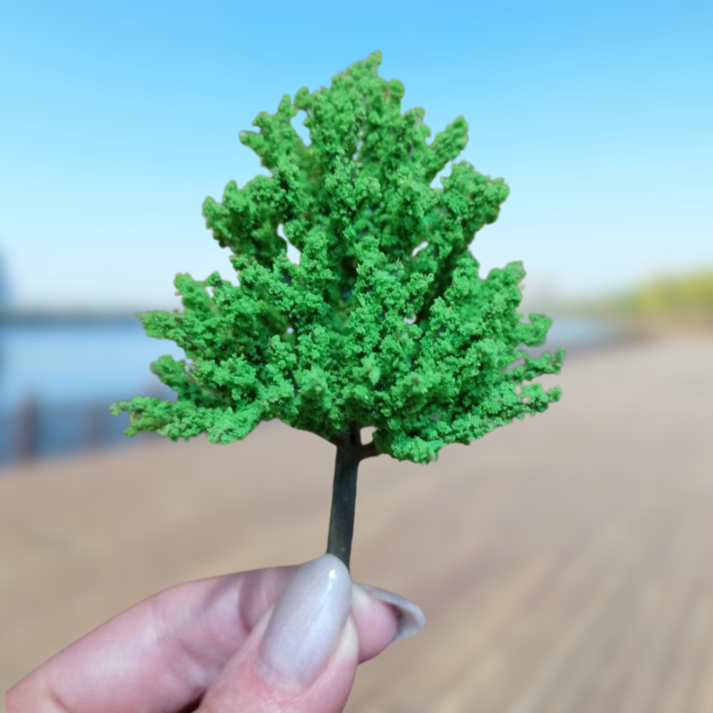 Зеленые деревья 8 -10 см для макета, миниатюры, песочного стола, мини-сада, диорам, моделирования Одесса - изображение 4
